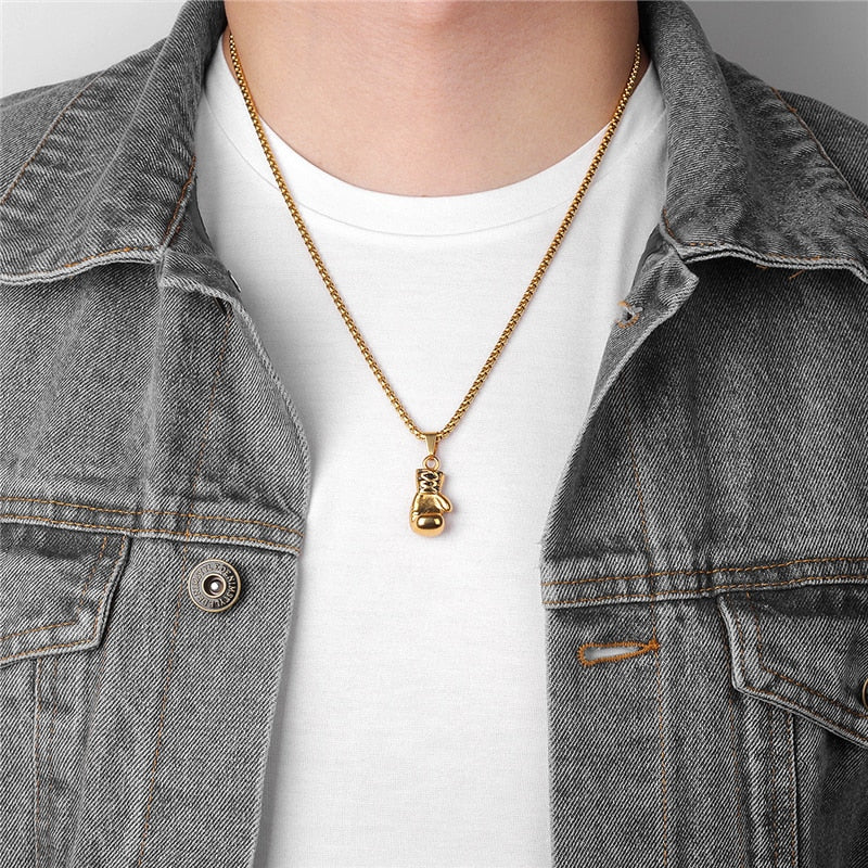 Skorter | Boxing Glove Pendant Necklace