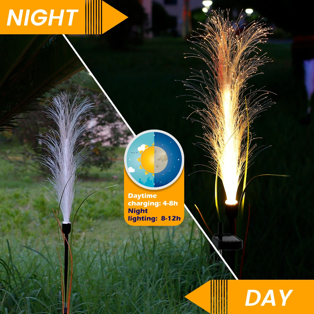 Skorter | Outdoor Solar Waterproof Reed Garden Lights