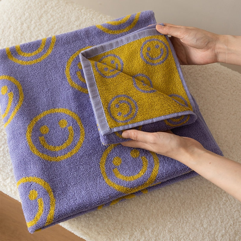 Skorter | Double-sided Smiley Towel