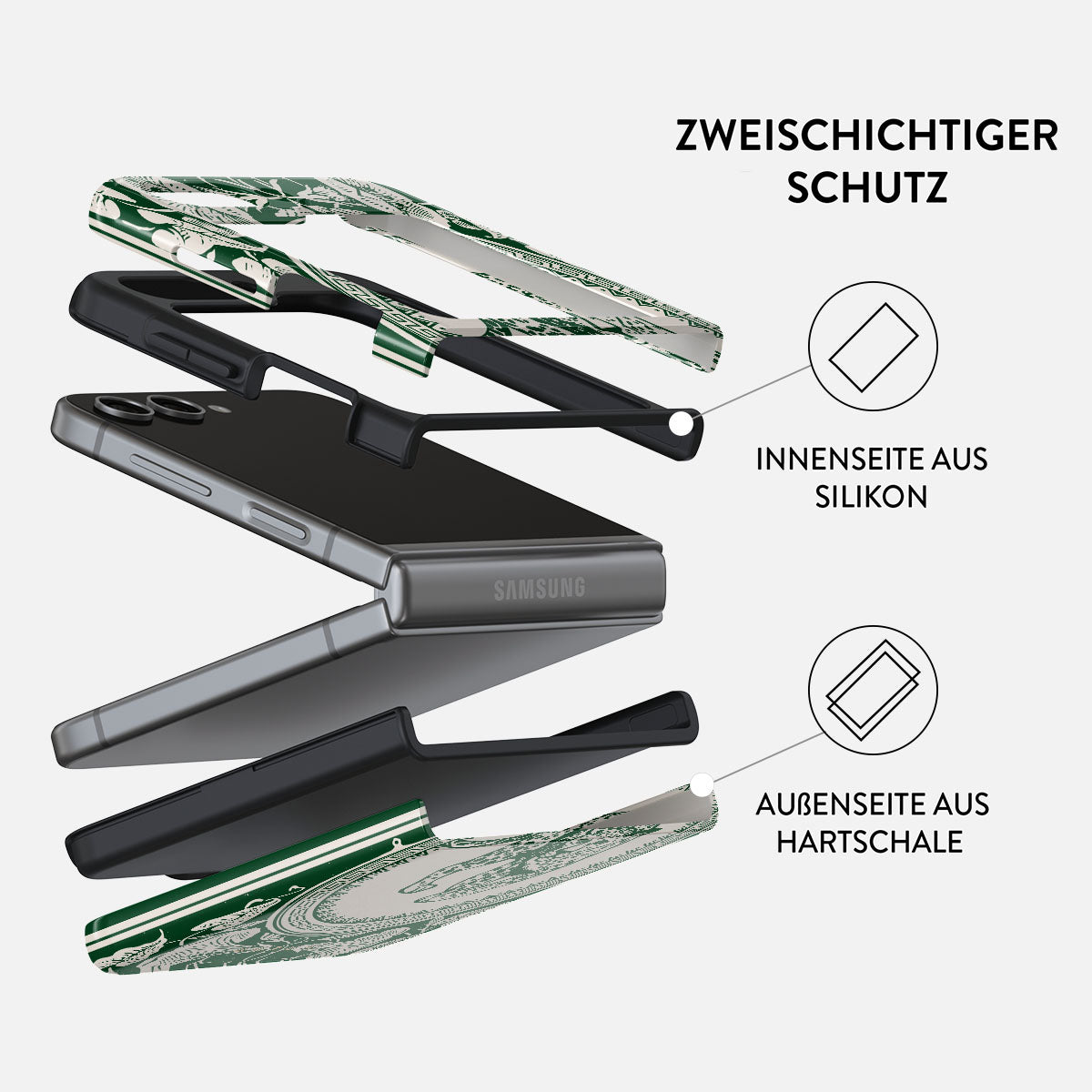 Skorter | Antique - Samsung Galaxy Z Flip 5 Case