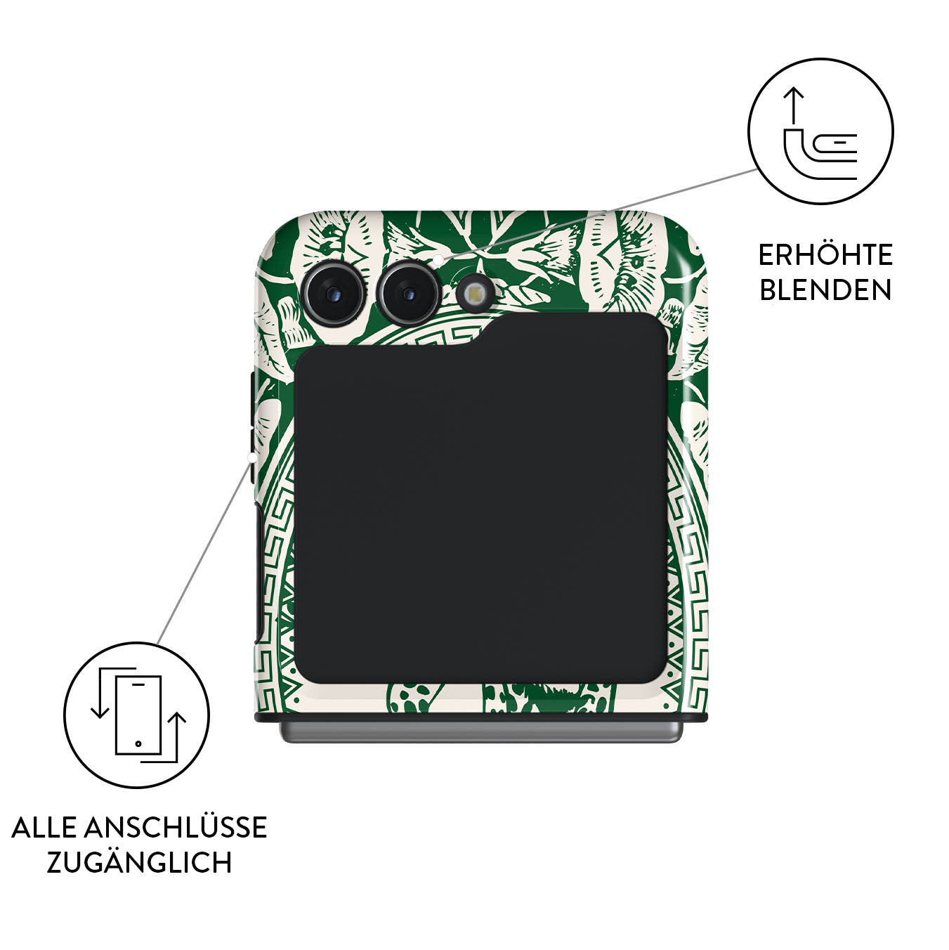 Skorter | Antique - Samsung Galaxy Z Flip 5 Case