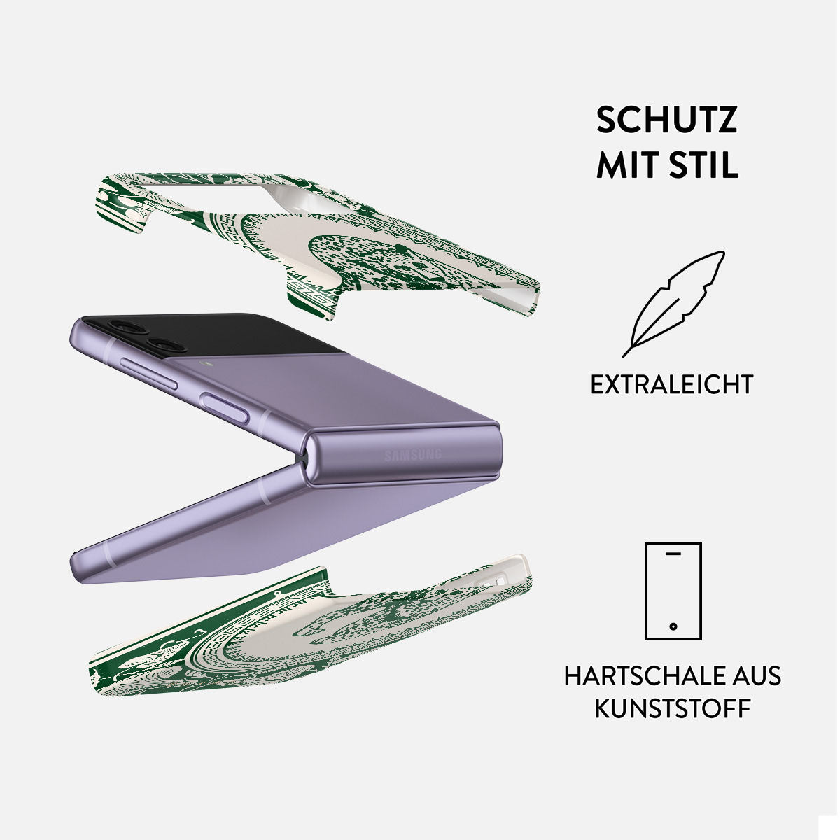 Skorter | Antique - Samsung Galaxy Z Flip 4 Case