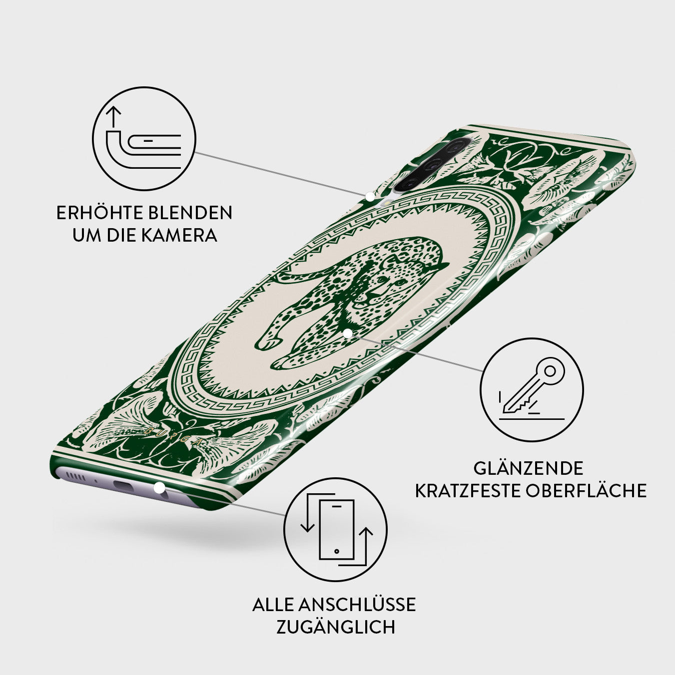 Skorter | Antique - Samsung Galaxy A70 Case