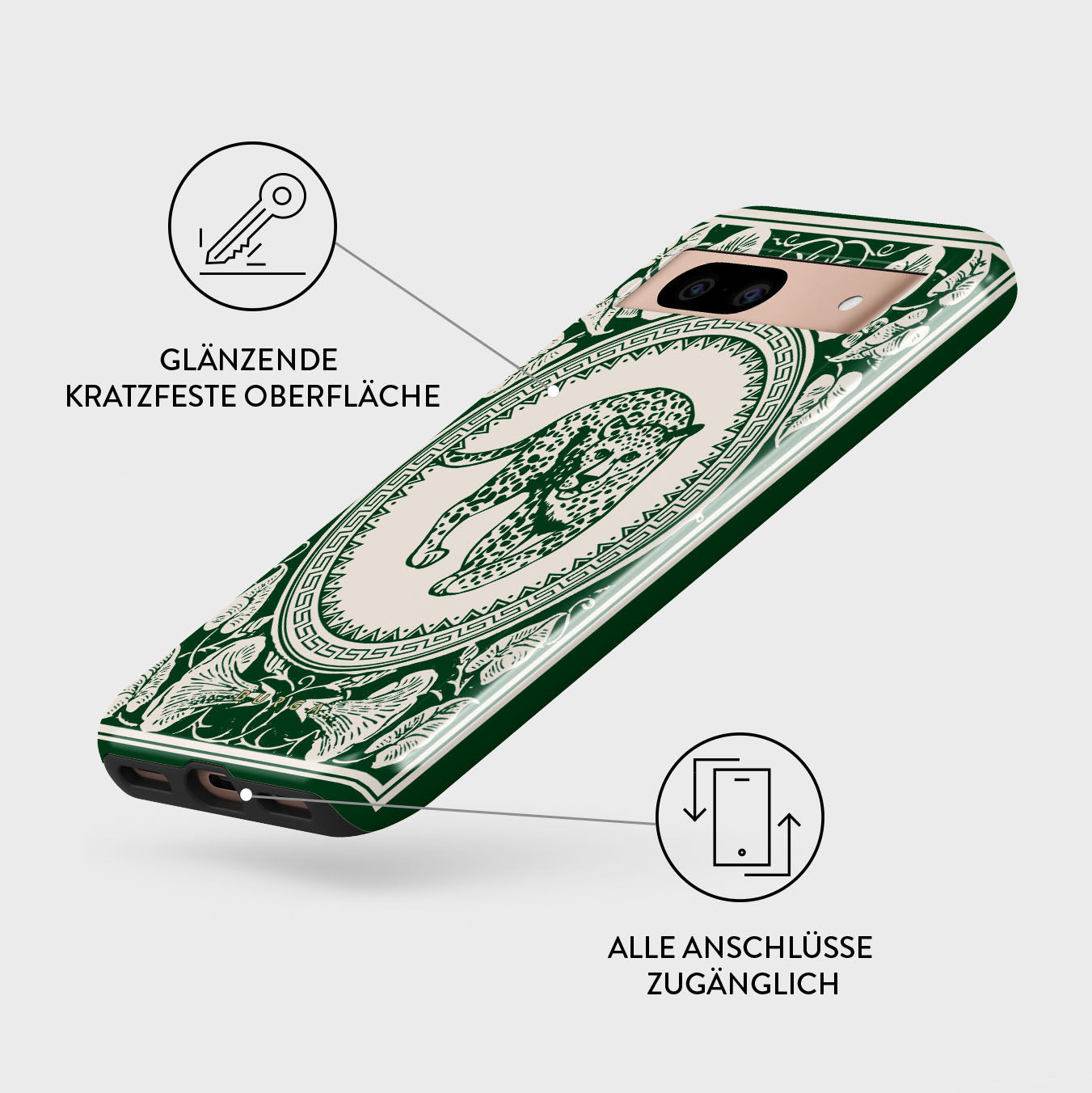 Skorter | Antique - Google Pixel 8a Case