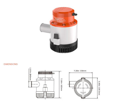 Skorter | Bilge Pump 24V