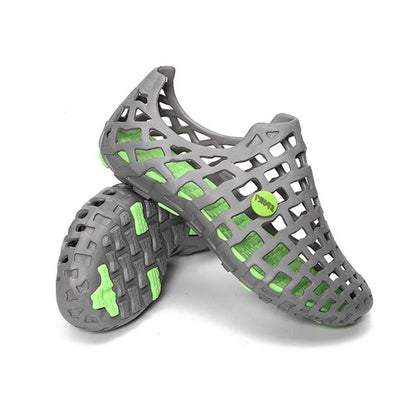 Skorter | Breathable Hollow Design Solid Flat