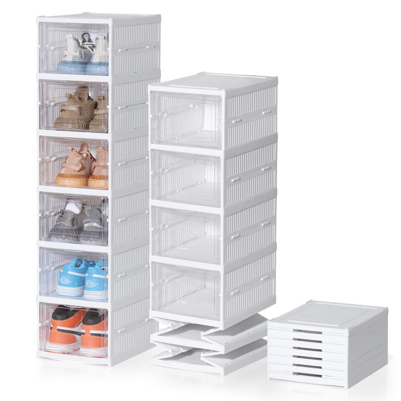 Skorter | Box Rack Shoe Organizer Stackable Storage Drawer