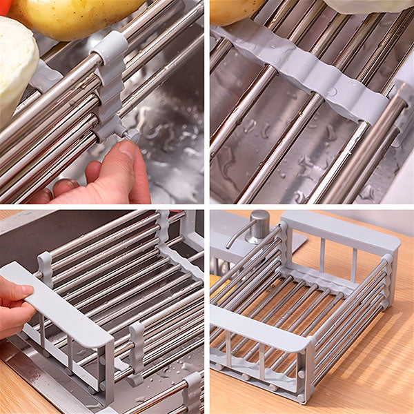 Skorter | Adjustable Draining Rack for the Sink