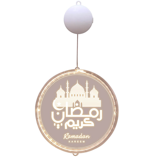 Skorter | Eid Ramadan Moon Castle LED Decorative Window Light