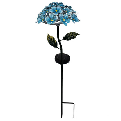 Skorter | Modern Solar Outdoor Waterproof Simulation Hydrangea LED Outdoor Lawn Decorative Ground Stake Light