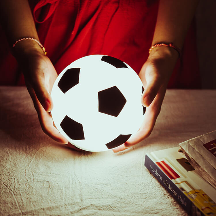 Skorter | Creative Soccer Silicone LED Night Light USB Charging Table Lamp