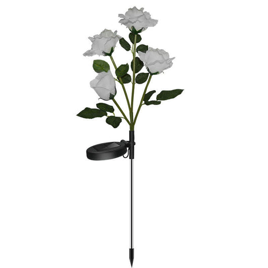 Skorter | Solar Rose LED Outdoor Lawn Decorative Ground Socket Light