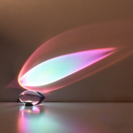 Skorter | Creative Crystal Projection Angel Eyes LED Table Lamp