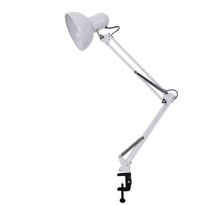 Skorter | Modern minimalist retractable table lamp with long arm and clip made of ABS with 1 light for the bedroom