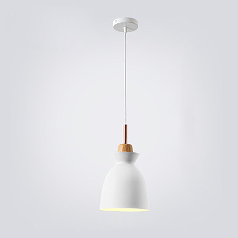 Skorter | AuroraLite Nordic Pendant Light | Metal Design | 1-Light | Modern Color Options