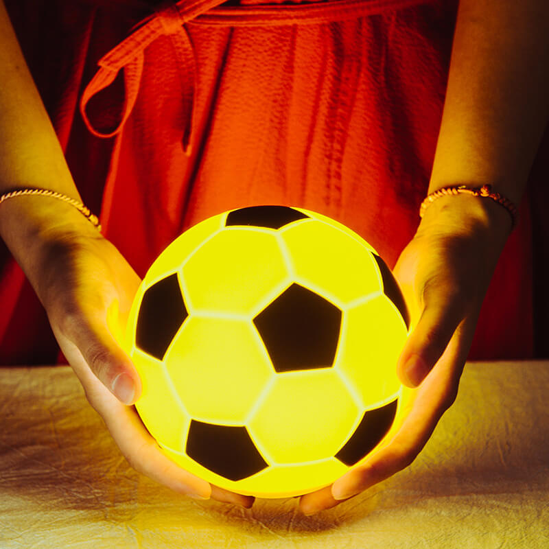 Skorter | Creative Soccer Silicone LED Night Light USB Charging Table Lamp
