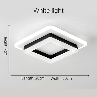 Skorter | Square LED Ceiling Light for Modern Interiors