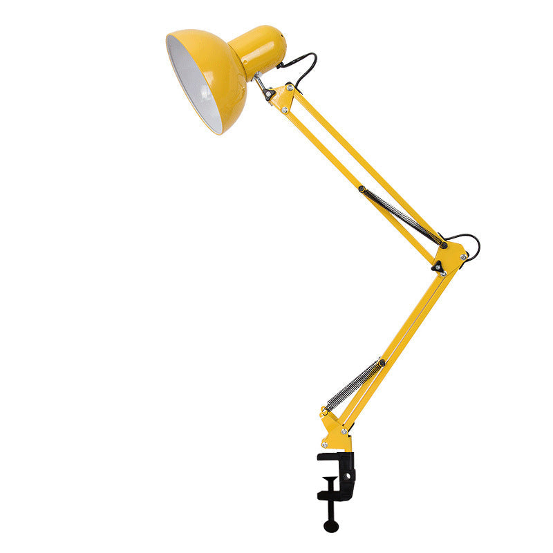 Skorter | Modern minimalist retractable table lamp with long arm and clip made of ABS with 1 light for the bedroom