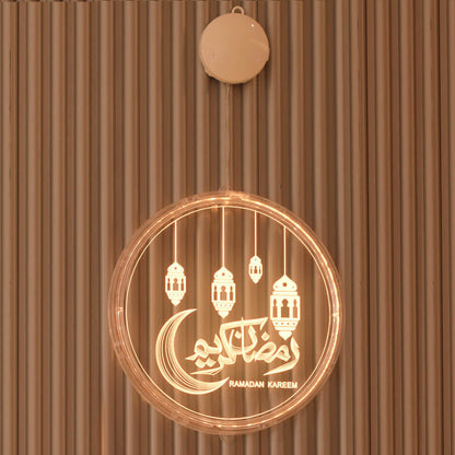 Skorter | Eid Ramadan Moon Castle LED Decorative Window Light