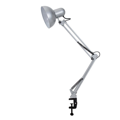 Skorter | Modern minimalist retractable table lamp with long arm and clip made of ABS with 1 light for the bedroom