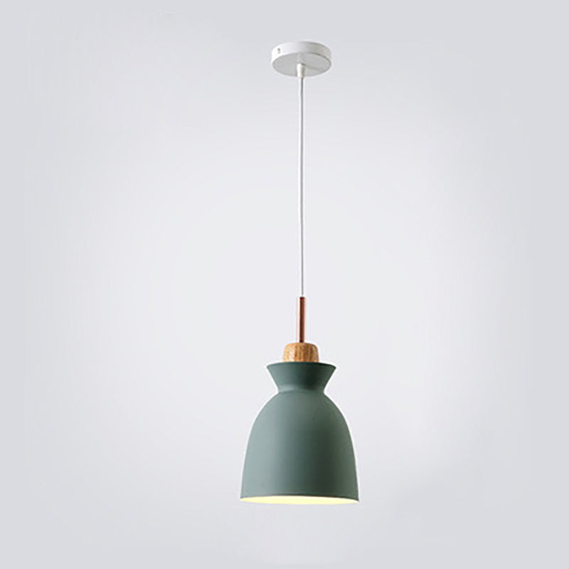 Skorter | AuroraLite Nordic Pendant Light | Metal Design | 1-Light | Modern Color Options