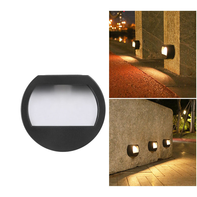 Skorter | LED-Solar - Terrace step lighting for outdoors, Round, Square, Waterproof