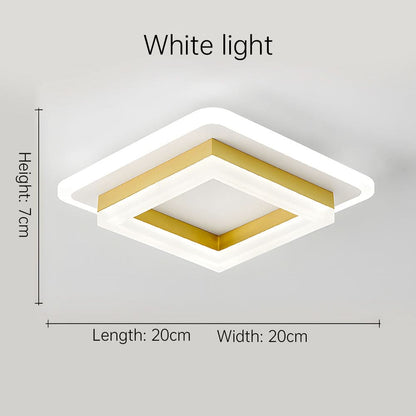 Skorter | Square LED Ceiling Light for Modern Interiors