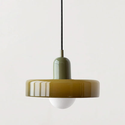 Skorter | Bauhaus Colored Glass Pendant Light