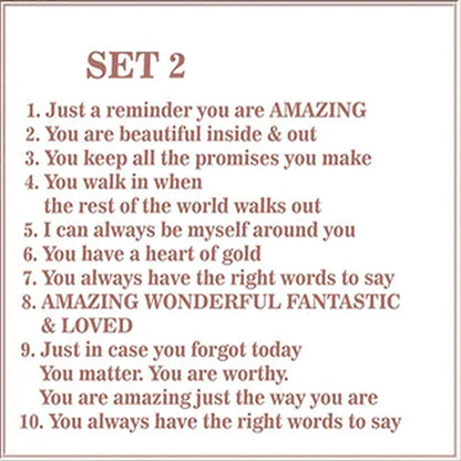 Skorter | "Reasons why you are my friend" Friendship gift