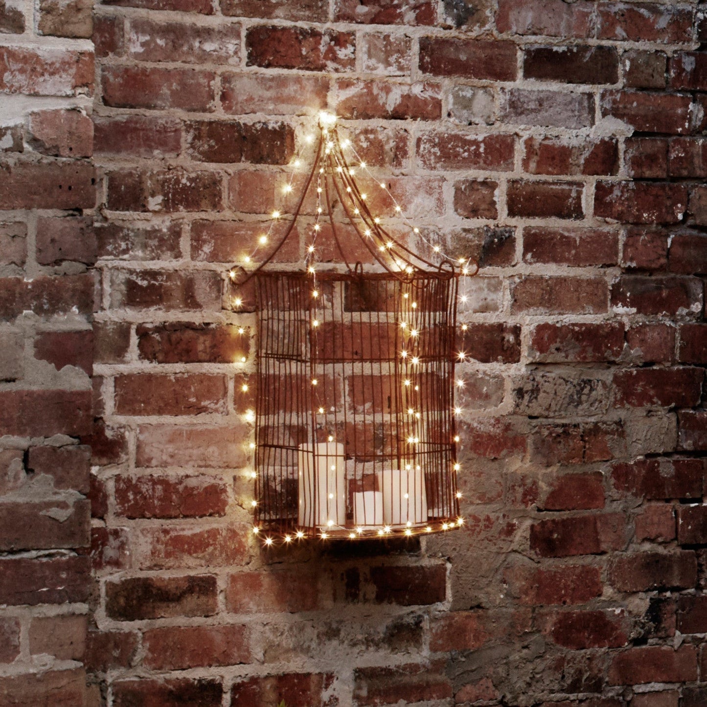 Skorter | 100er LED Micro Solar String Lights warm white