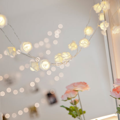 Skorter | 30 LED Rose Fairy Lights warm white