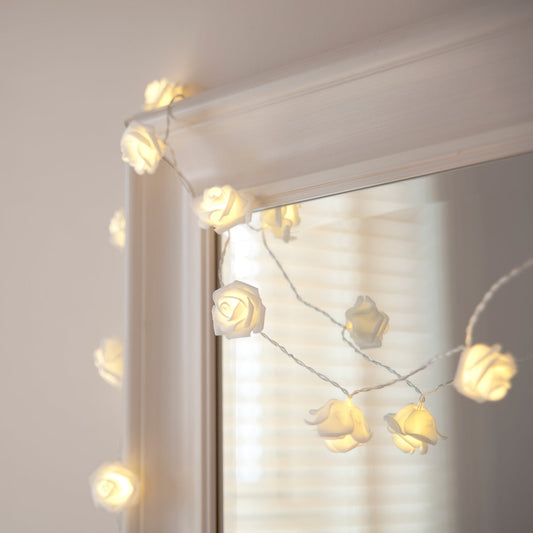 Skorter | 30 LED Rose Fairy Lights warm white