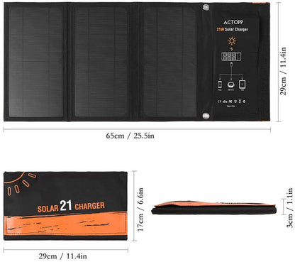Skorter | Foldable Solar Panel Phone Charger