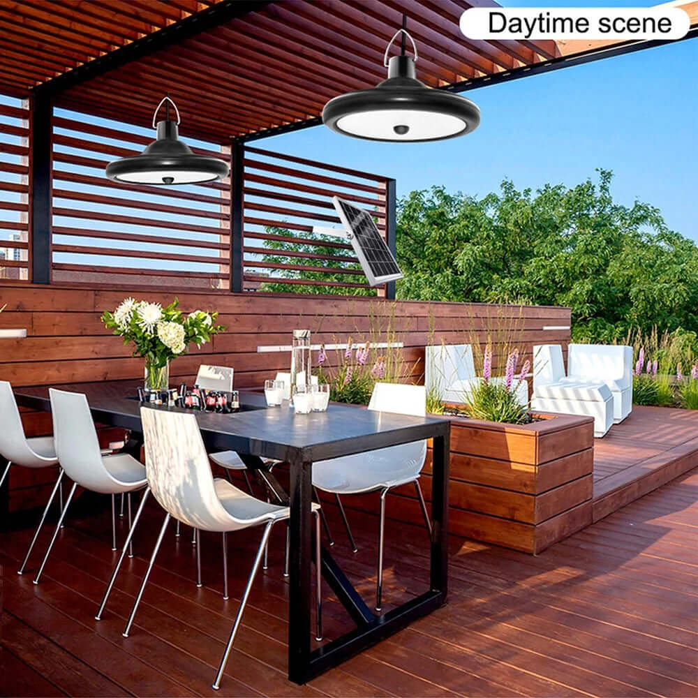 Skorter | Outdoor Solar Pendant Light