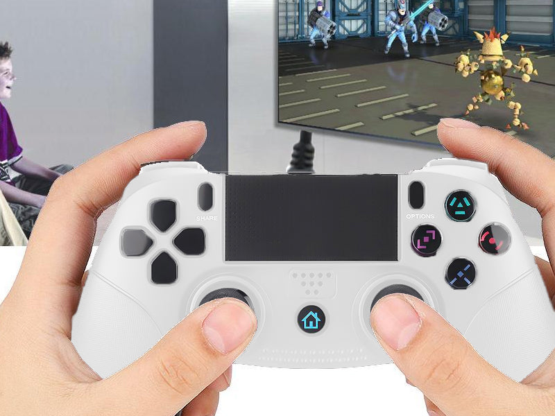 Skorter | Controller PS4 White Wired