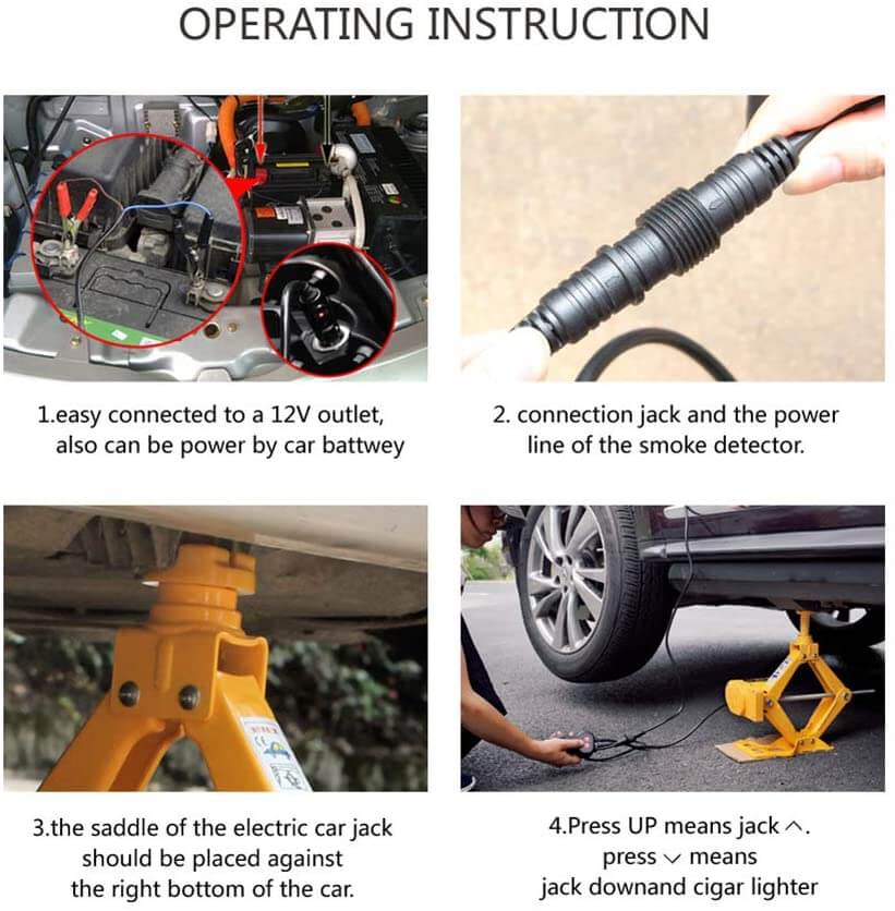 Skorter | Car Jack 3 Ton, 12V