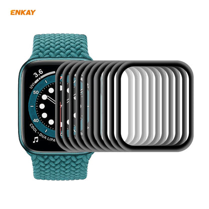 Skorter | For Apple Watch 6/5/4/SE 44mm 10 PCS ENKAY Hat-Prince 3D Full Screen Soft PC Edge + PMMA HD Screen Protector