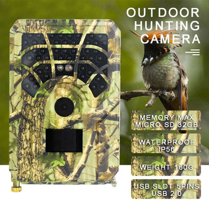 Skorter | PR300A Tracking Camera 720P 120 Degree Wide Angle Infrared Night Vision Wildlife Video Thermal Camera