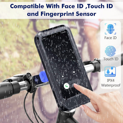 Skorter | WH-69 Bicycle Non-slip Wireless Charging Phone Holder Motorcycle Motorbike Mobile Handlebar Bracket