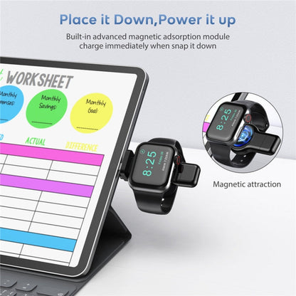 Skorter | A05 2 in 1 Type C / USB-C to USB-A Magnetic Quick Wireless Charger for Apple Watch