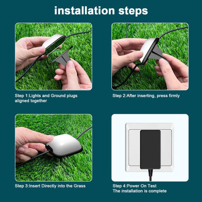 Skorter | CP01 Outdoor WIFI Smart APP Control Garden Light Music Synchronization Outdoor Ground Lights (US Plug)
