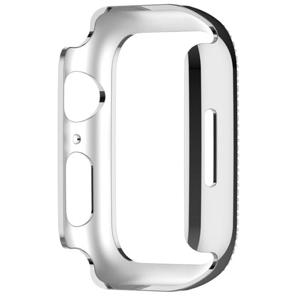 Skorter | For Apple Watch SE 2023 44mm Diamond Hollow PC Watch Case (Silver)