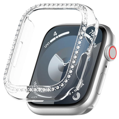 Skorter | For Apple Watch SE 2022 44mm Diamond Hollow PC Case (Transparent)
