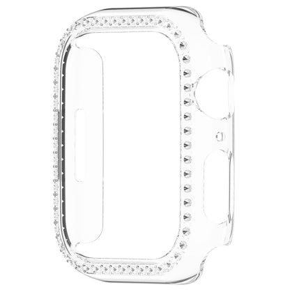 Skorter | For Apple Watch SE 2022 44mm Diamond Hollow PC Case (Transparent)
