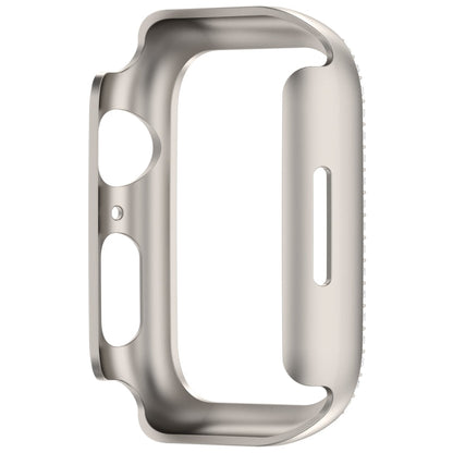 Skorter | For Apple Watch SE 2022 44mm Diamond Hollow PC Watch Case (Starlight)
