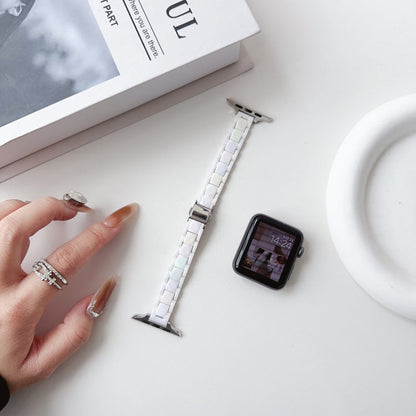 Skorter | For Apple Watch SE 2023 40mm Laser PC Colorful 12mm Slim Strap (Pink)