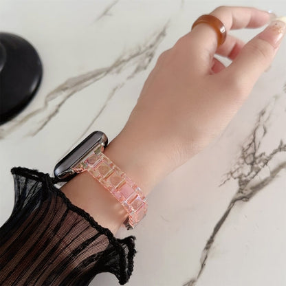 Skorter | For Apple Watch SE 2023 40mm Laser PC Colorful 20mm Slim Watch Band (White)