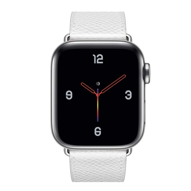 Skorter | For Apple Watch 3 / 2 / 1 Generation 42mm Universal Leather Crossband (White)