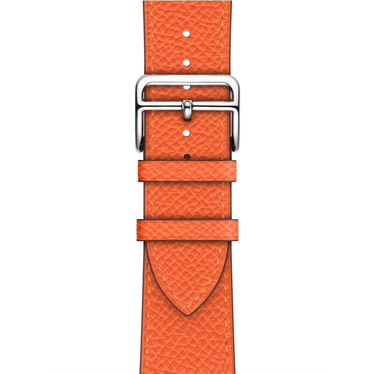 Skorter | For Apple Watch 3 / 2 / 1 Generation 42mm Universal Leather Crossband (Orange)