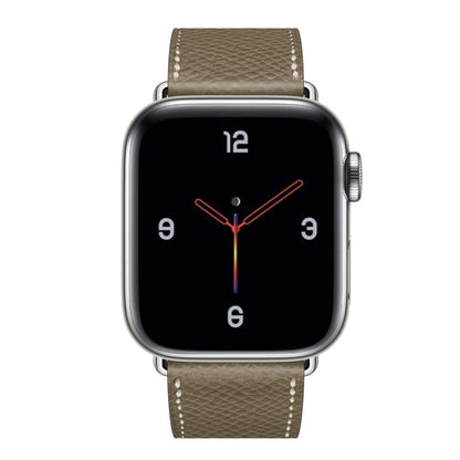 Skorter | For Apple Watch 3 / 2 / 1 Generation 42mm Universal Leather Crossband (Gray)